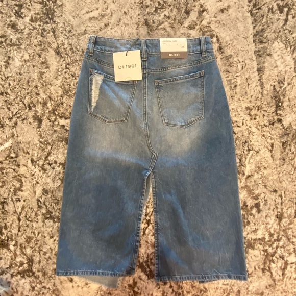 DL1961 Georgia MIDI Skirt SIZE 25 - Picture 2 of 3